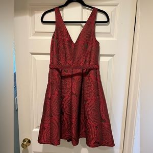 Eva Franco Red Mini Dress